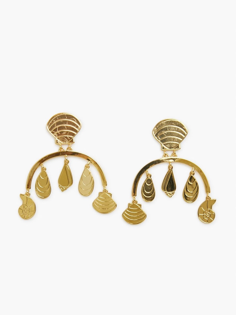 Tuckernuck Gold Cumberland Earrings NWT